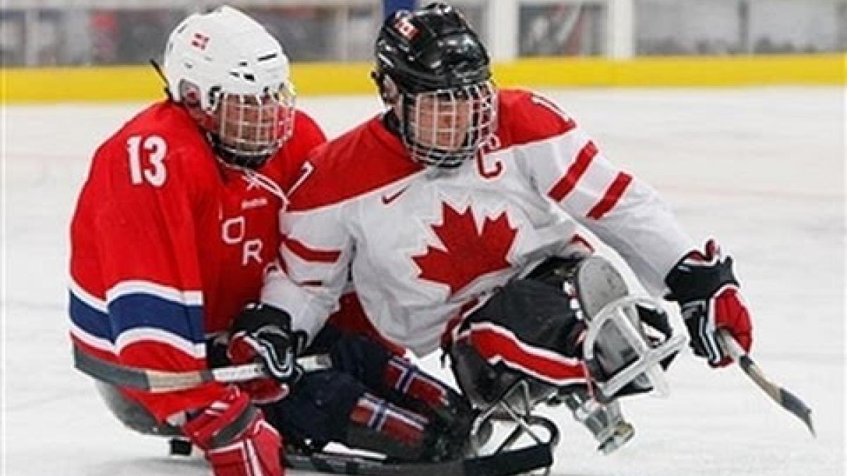 International Ice Sledge Hockey Tournament "4 Nations" Sochi - Canada vs. Norway