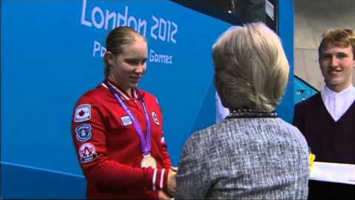 Swimming - Women's 400m Freestyle - S11 Victory Ceremony - London 2012 Paralympic Games