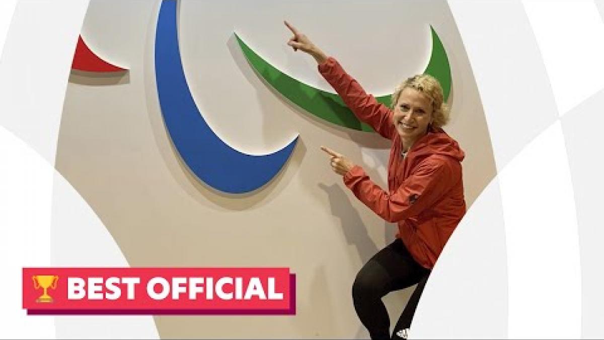 🏆 Dr Anja Hirschmüller wins Best Official | 2021 Paralympic Sports Awards