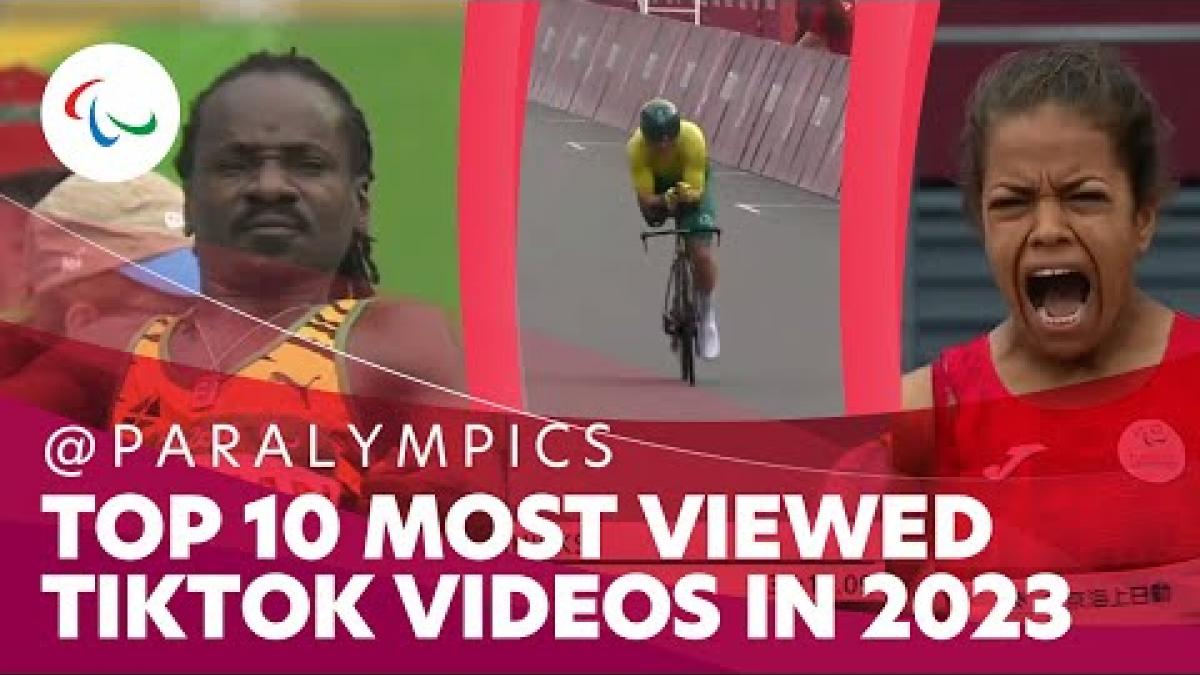@paralympics 🏆 Top 10 Most Viewed Videos on TikTok in 2023 | Paralympic Games