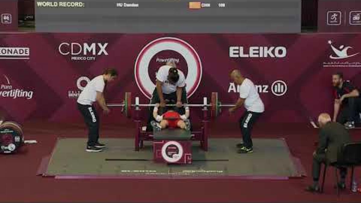 Zoe Newson | Bronze | Women's Up to 45kg | Mexico City 2017 World Para Powerlifting Championships