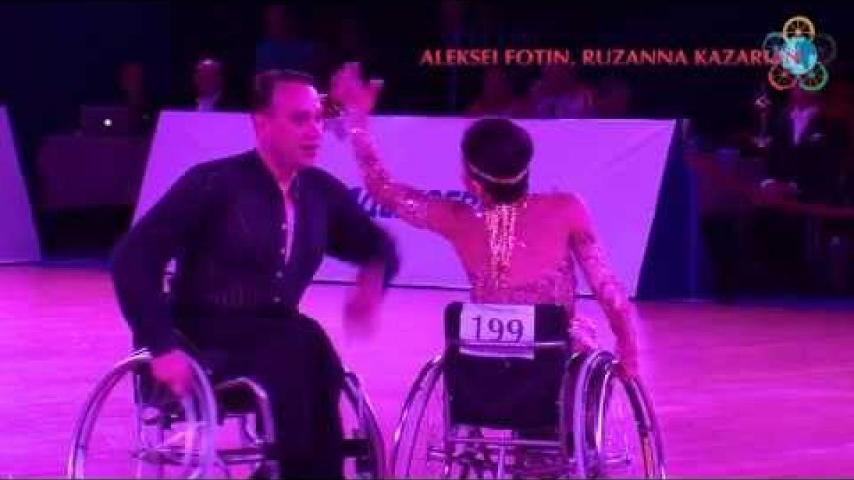 Duo Latin Freestyle - 2013 IPC Wheelchair Dance Sport Continents Cup