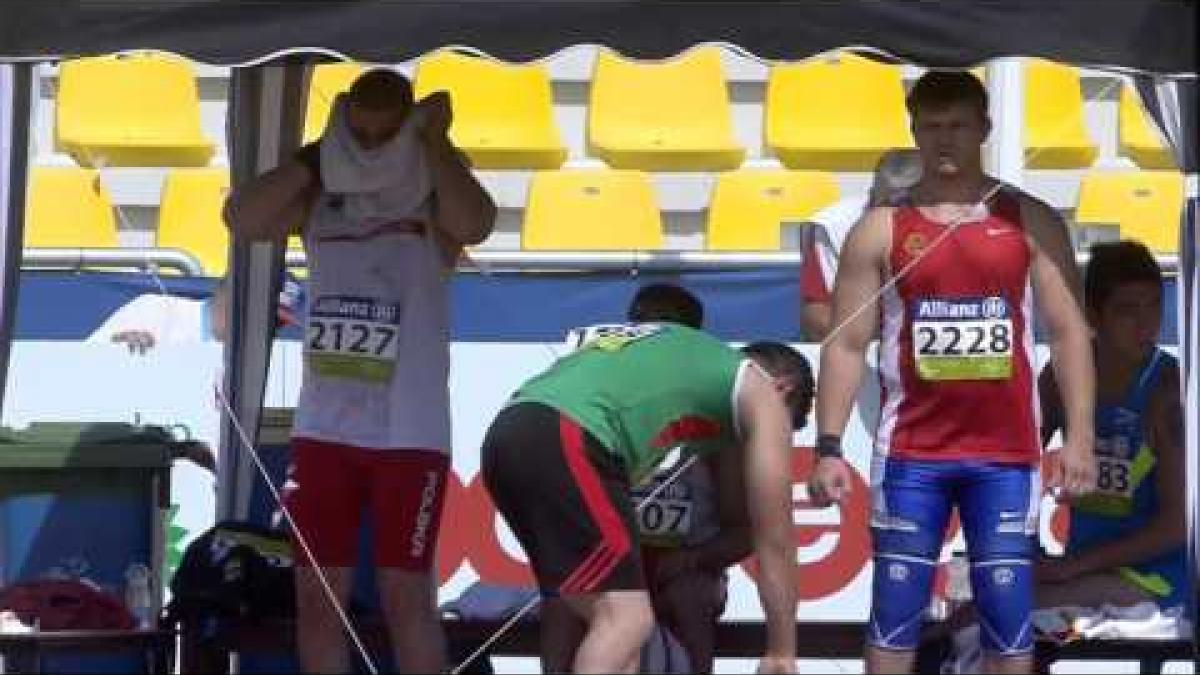 Men's shot put F35 | final |  2015 IPC Athletics World Championships Doha