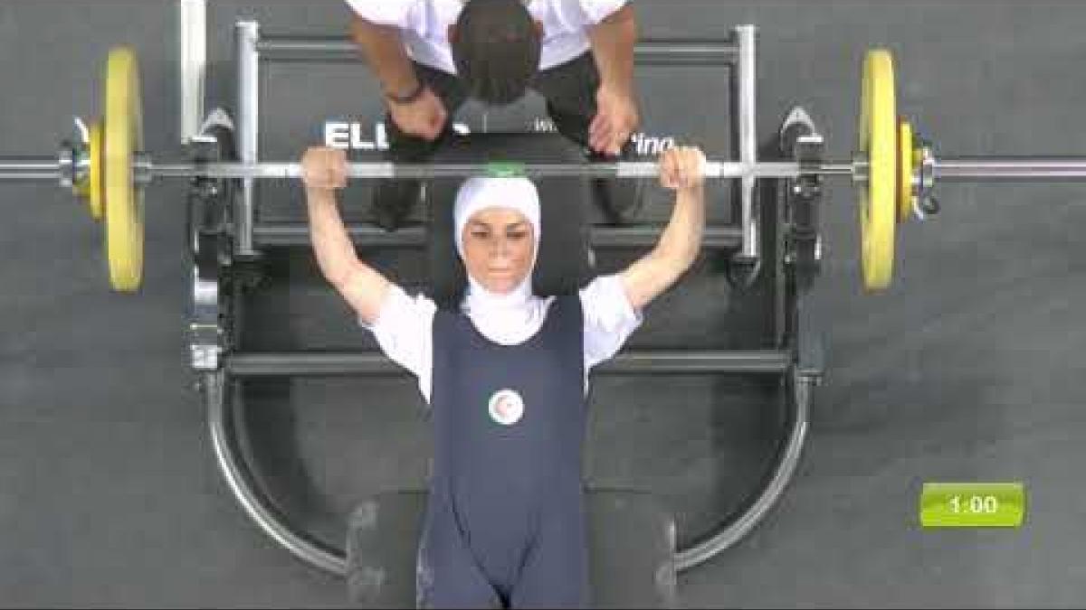Adra Lamia | African Champion | Women's Up to 41kg | Algiers 2018 WPPO African Championships