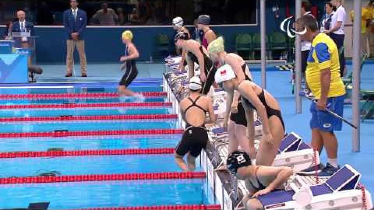 Swimming | Women's 100m Backstroke S11 final | Rio 2016 Paralympic Games