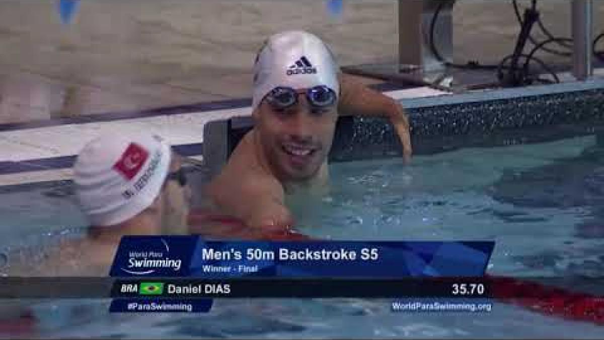 Men's 50 m Backstroke S5| Final| Mexico City 2017 World Para Swimming Championships