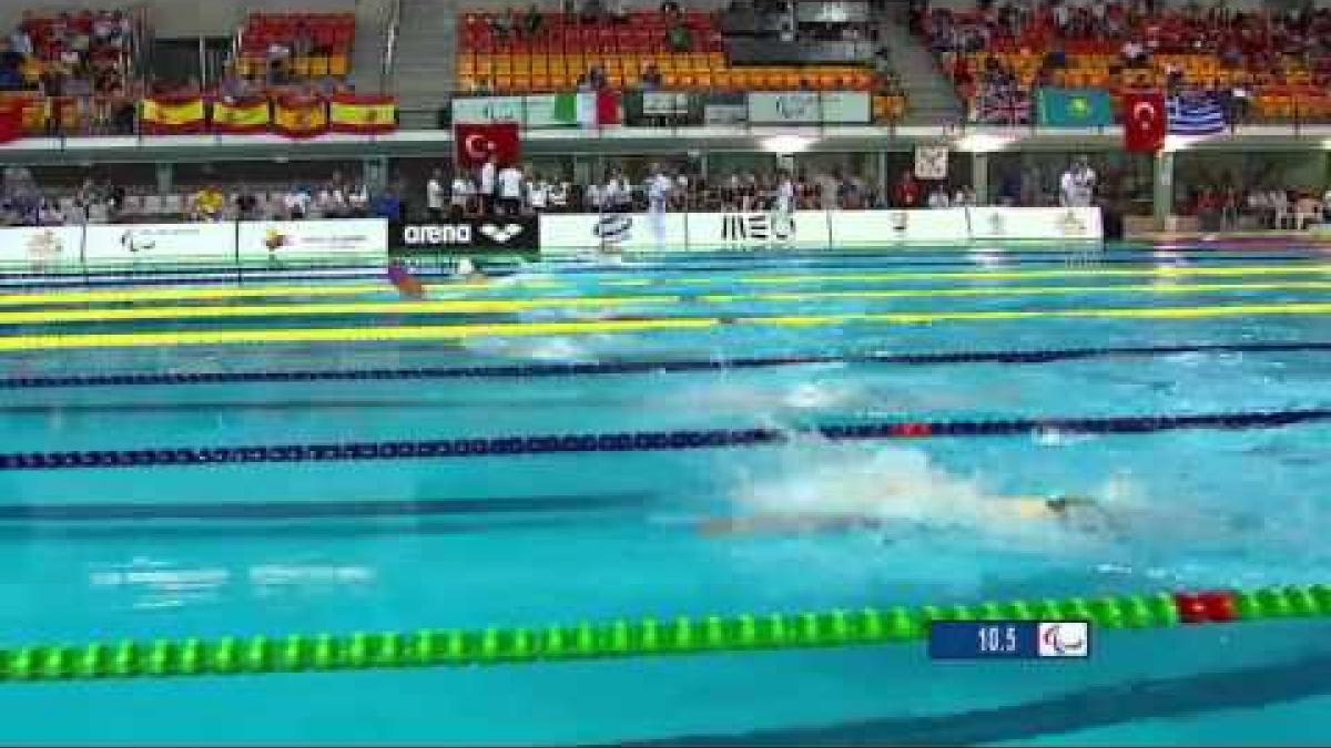 Men's 100m Breaststroke SB7 | Final | 2016 IPC Swimming European Open Championships Funchal