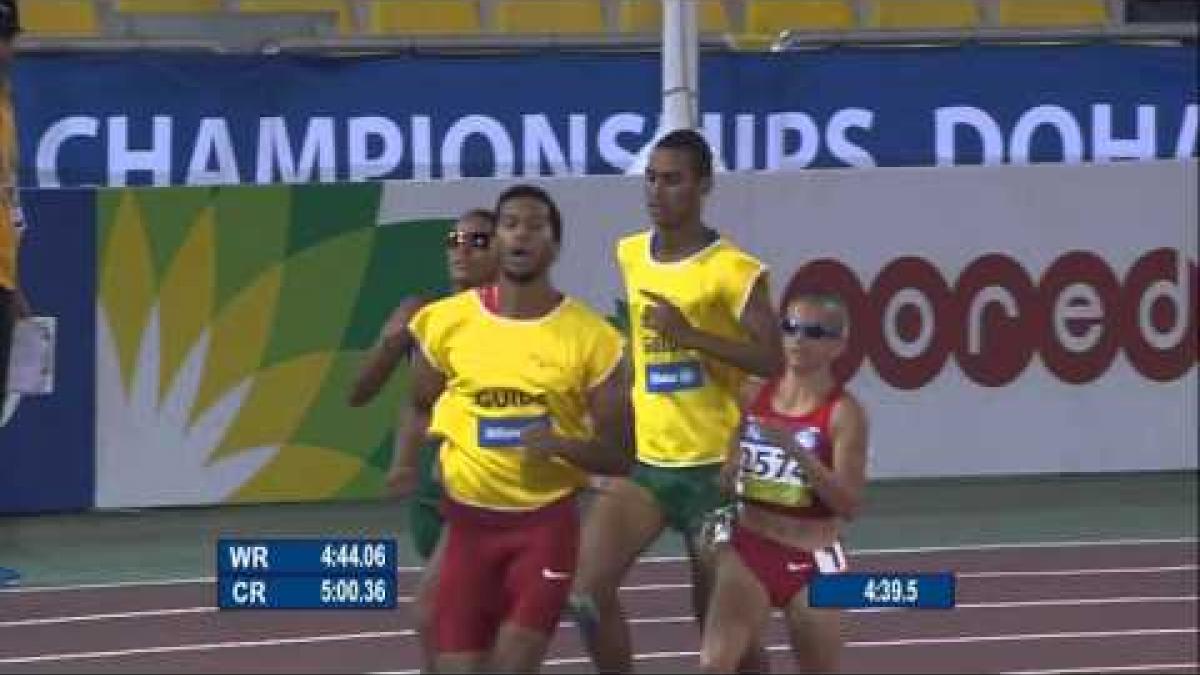 Women's 1,500m T11 | final |  2015 IPC Athletics World Championships Doha