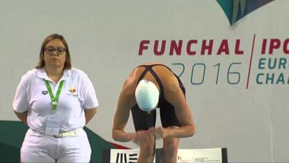 Women's 100m Freestyle S13 | Final | 2016 IPC Swimming European Open Championships Funchal