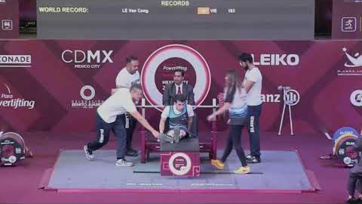 Rodrigo Villamarin | Up to 49kg | Mexico City 2017 World Para Powerlifting Championships