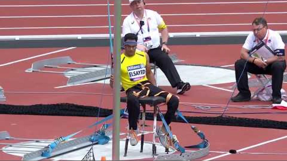 Yaser Abdelaziz Elsayed | Bronze – Men’s Javelin F55 Final | 2017 World Para Athletics Championships