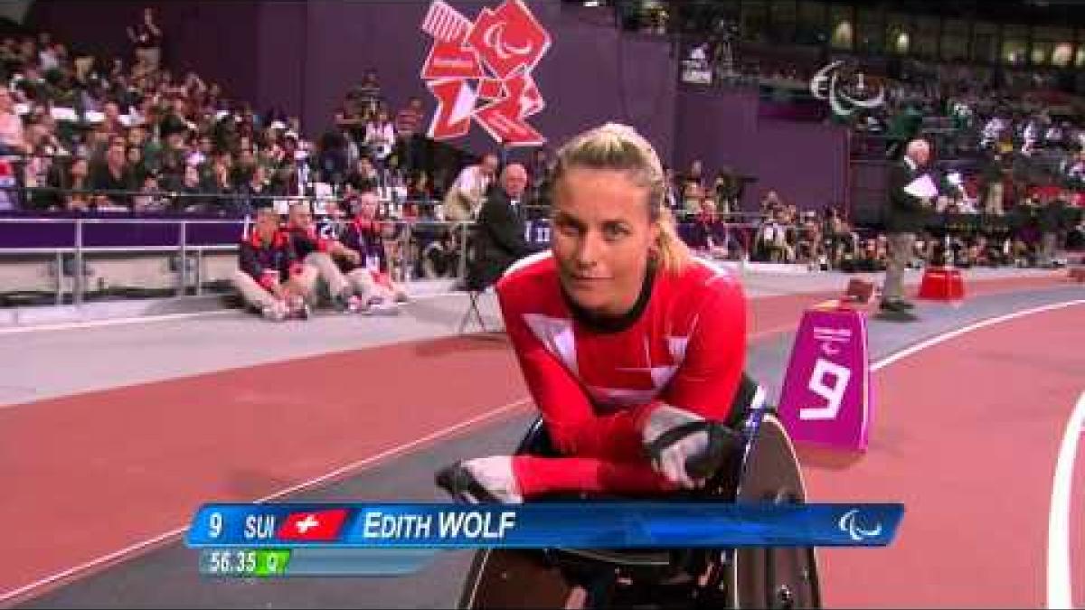 Athletics - Women's 400m - T54 Final - London 2012 Paralympic Games