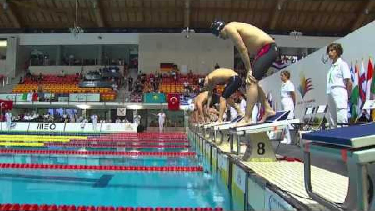 Men's 100m Butterfly S8 | Final | 2016 IPC Swimming European Open Championships Funchal