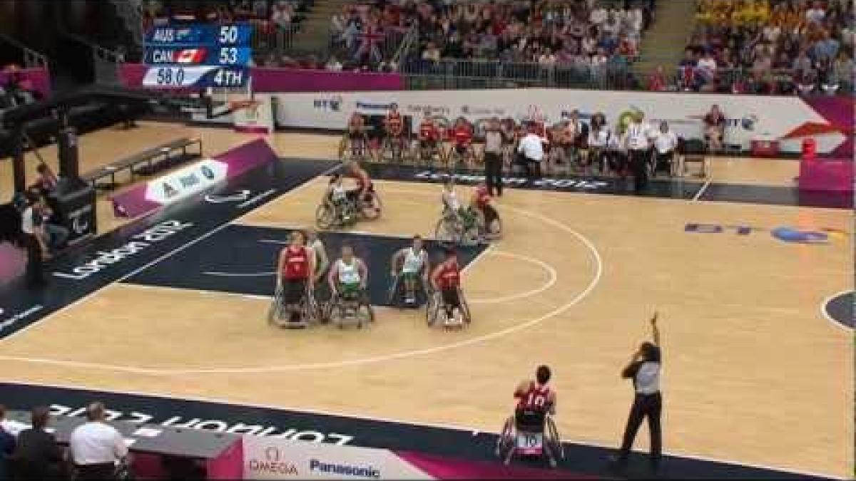 Wheelchair Basketball - AUS versus CAN - LIVE - 2012 London Paralympic Games