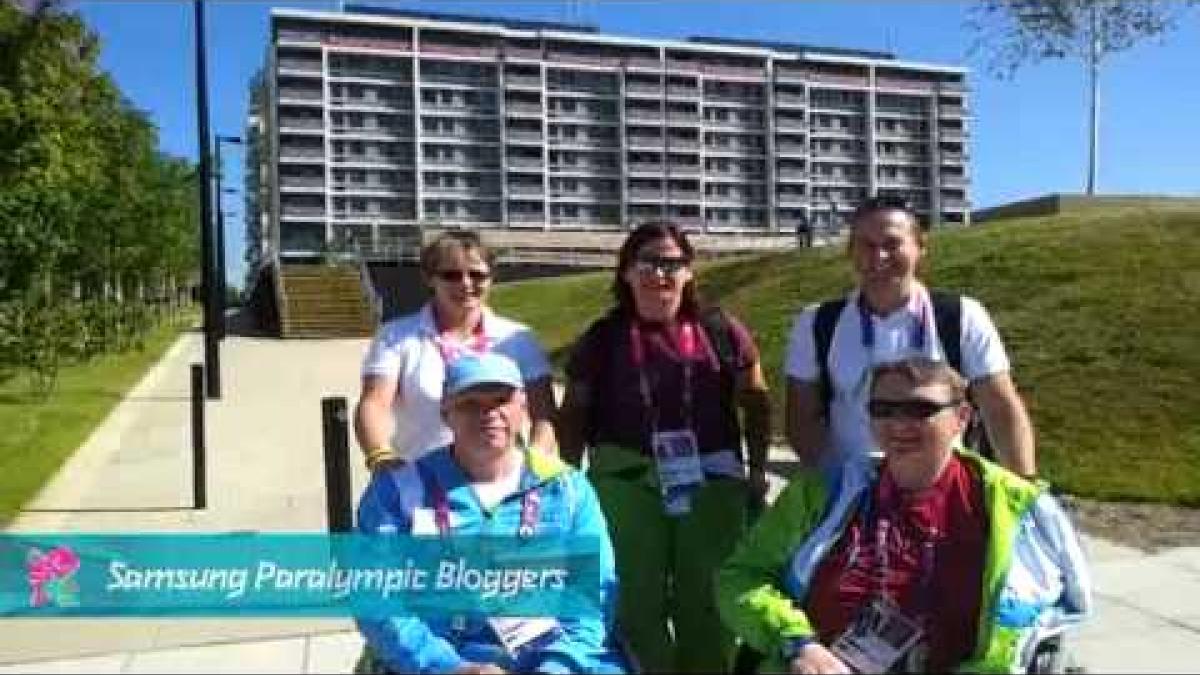 Samsung Blogger - Slovenian Paralympians cheering for their country, Paralympics 2012