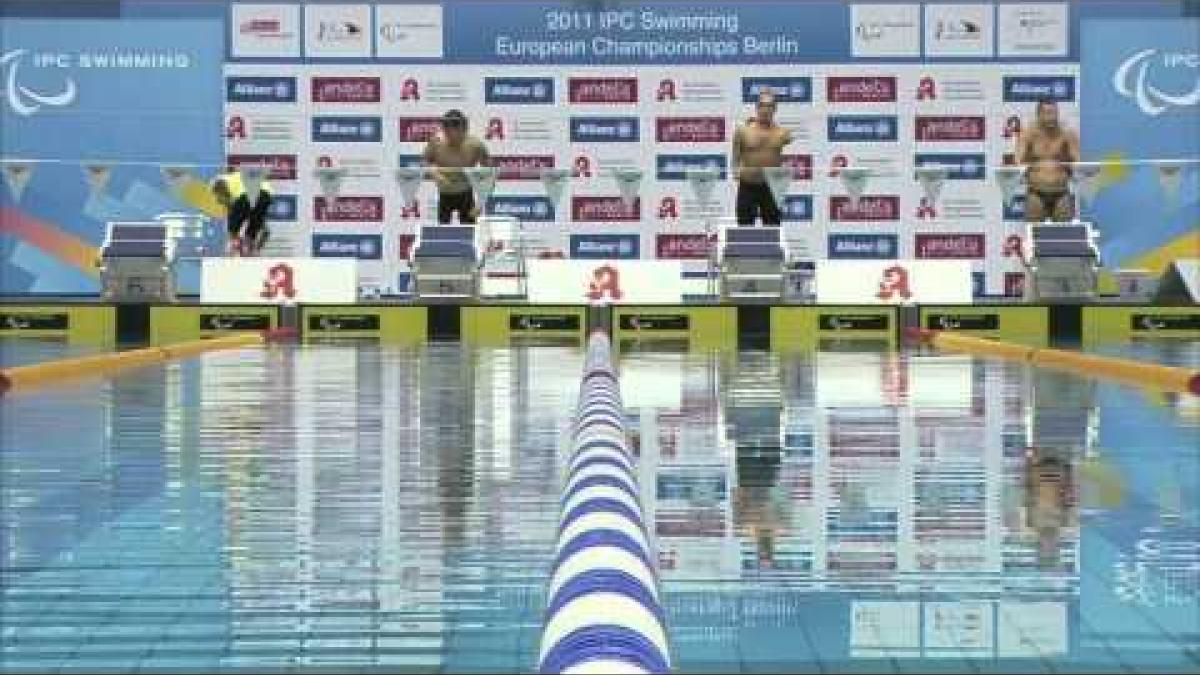 Men's 50m Butterfly S7 - 2011 IPC Swimming European Championships