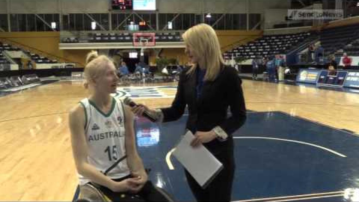 INTERVIEW: Amber Merritt (Australia | 2014 IWBF Women's World Wheelchair Basketball Championships