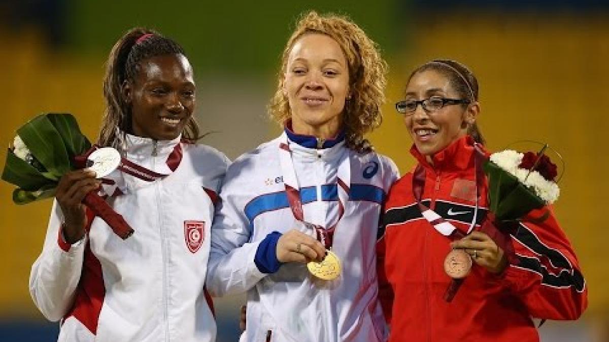 Women's 400m T13 | Victory Ceremony |  2015 IPC Athletics World Championships Doha