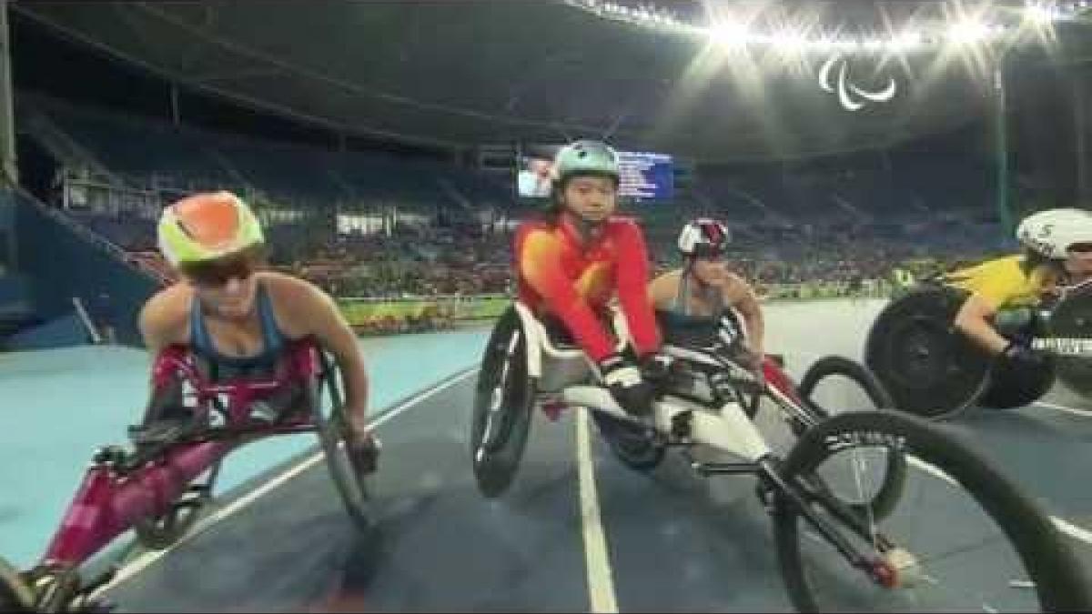 Athletics | Women's 1500m - T54 Round 1 heat 2 | Rio 2016 Paralympic Games