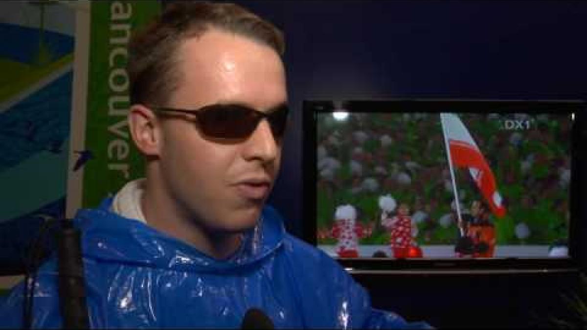 Donovan Tildesley at Vancouver 2010 Paralympic Winter Games