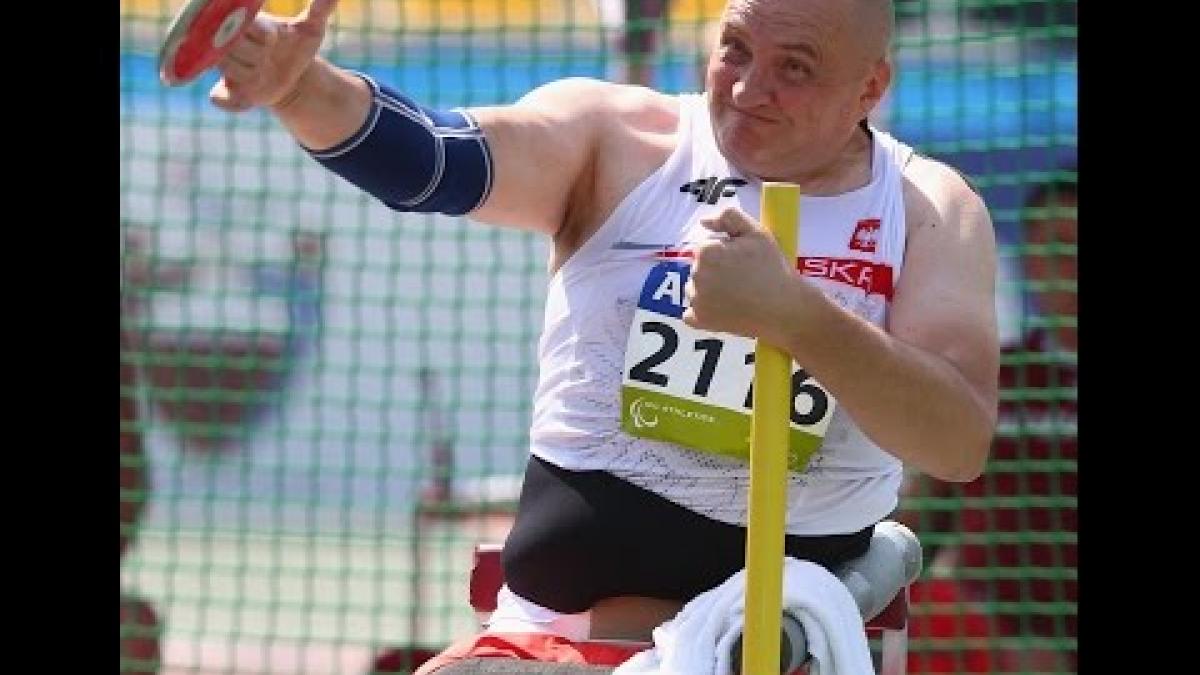 Men's discus F52 | final |  2015 IPC Athletics World Championships Doha