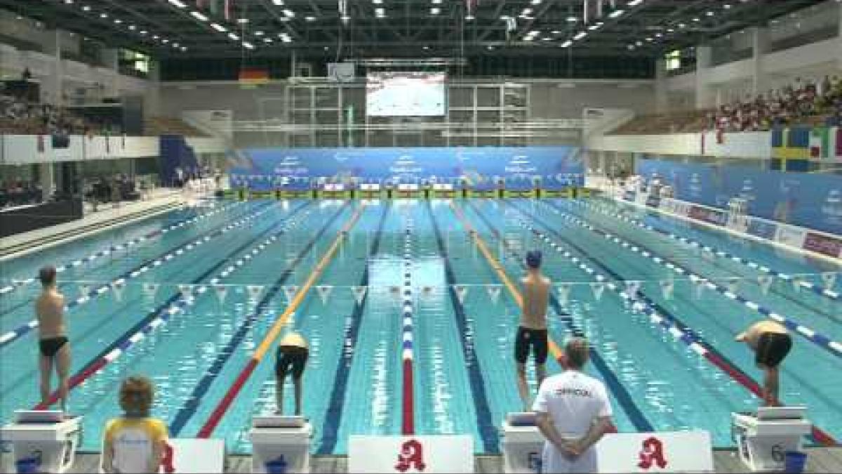 Men's 50m Butterfly S6 - 2011 IPC Swimming European Championships