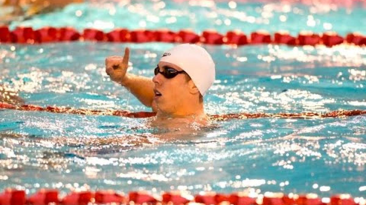 Men's 100m Backstroke S12 | Final | 2015 IPC Swimming World Championships Glasgow