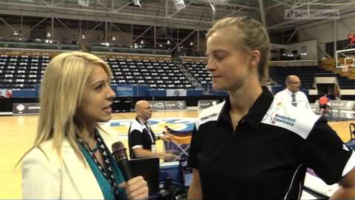 INTERVIEW: Assistant Coach Irene Sloof (NED) | 2014 IWBF Women's World Wheelchair Basketball Champs