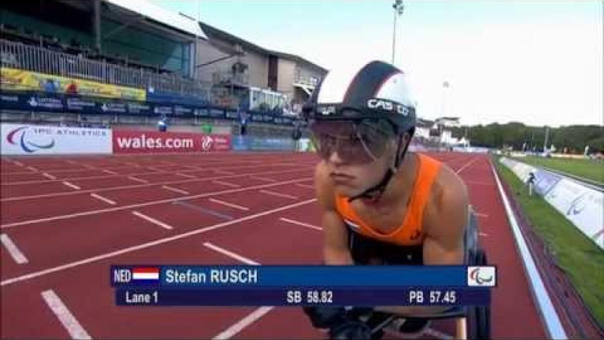 Men's 400m T34 | final | 2014 IPC Athletics European Championships Swansea