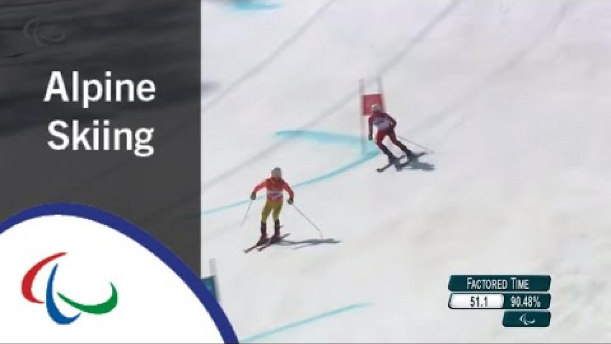 Mac MARCOUX| Men&#039;s Giant Slalom Runs 1 &amp; 2 |Alpine Skiing | PyeongChang2018 Paralympic Winter Games