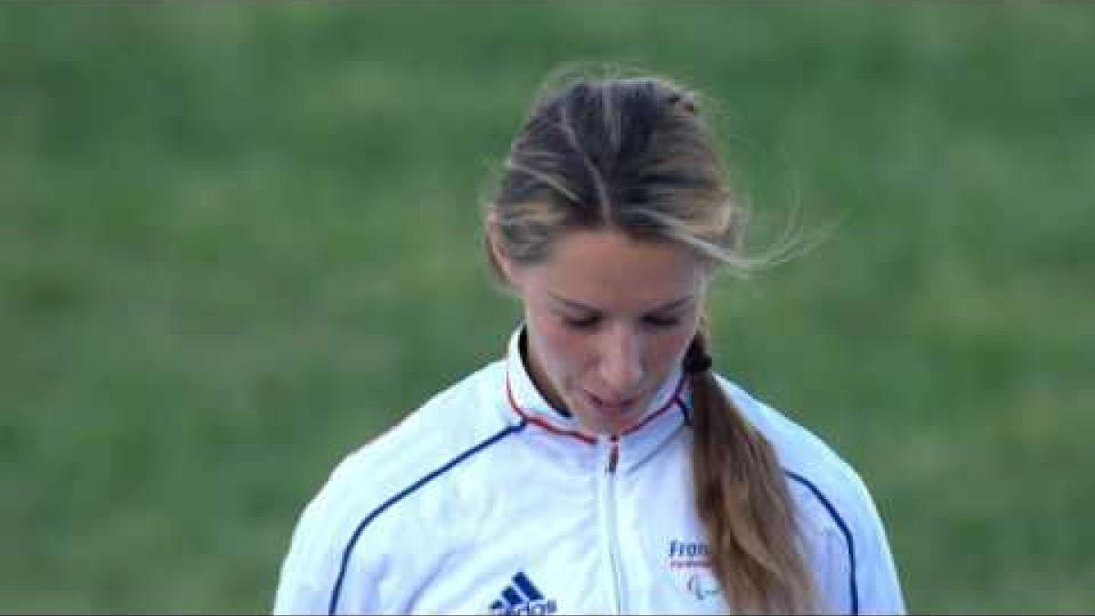 Women's 400 m T44 | Victory Ceremony | 2016 IPC Athletics European Championships Grosseto