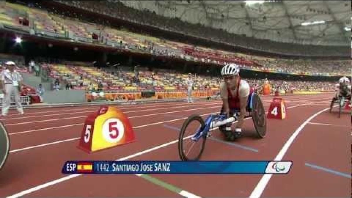 Men's 800m T52 - Beijing 2008 Paralympic Games
