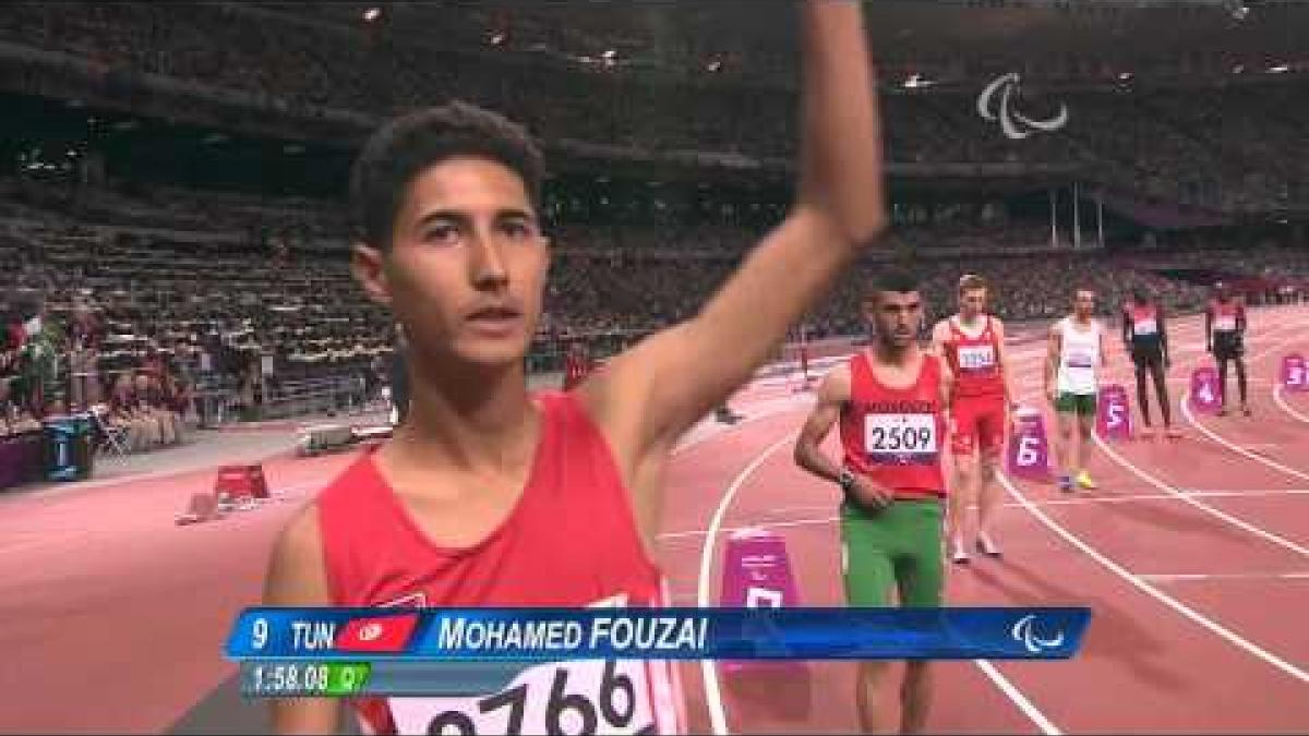 Athletics - Men's 800m - T46 Final - London 2012 Paralympic Games