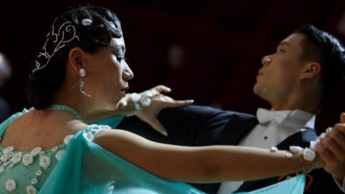 Combi Standard Class 2 final - 2014 IPC Wheelchair Dance Sport Continents Cup