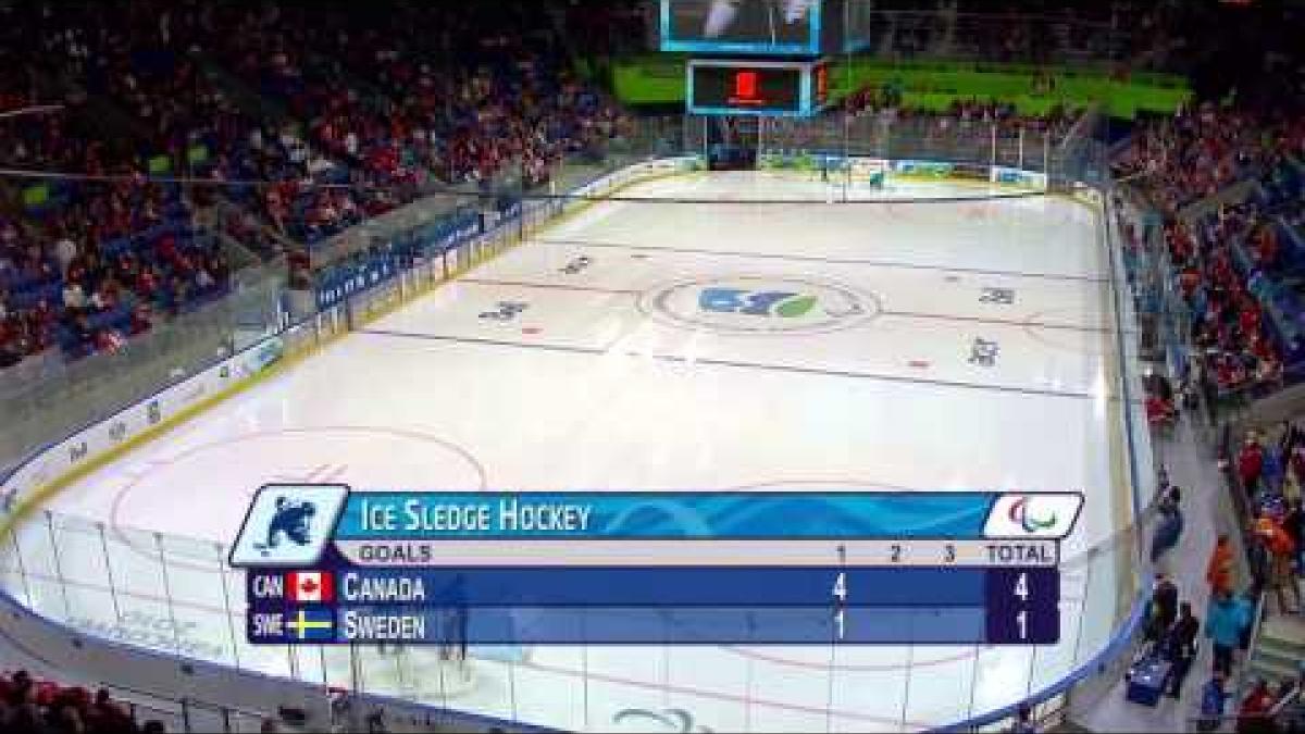 Canada v Sweden - Ice sledge hockey - Vancouver 2010 Winter Paralympics