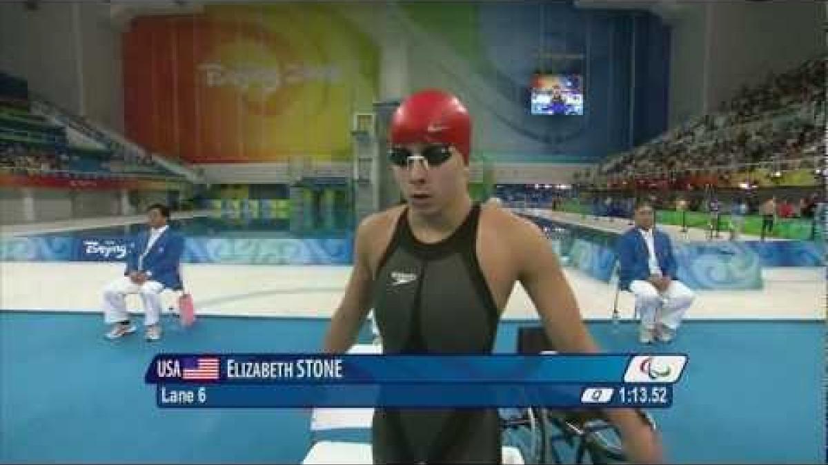 Swimming Women's 100m Backstroke S9 - Beijing 2008 Paralympic Games