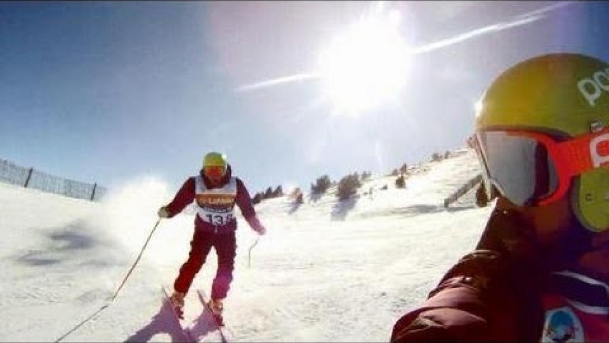Jon Santacana: a para-alpine skier