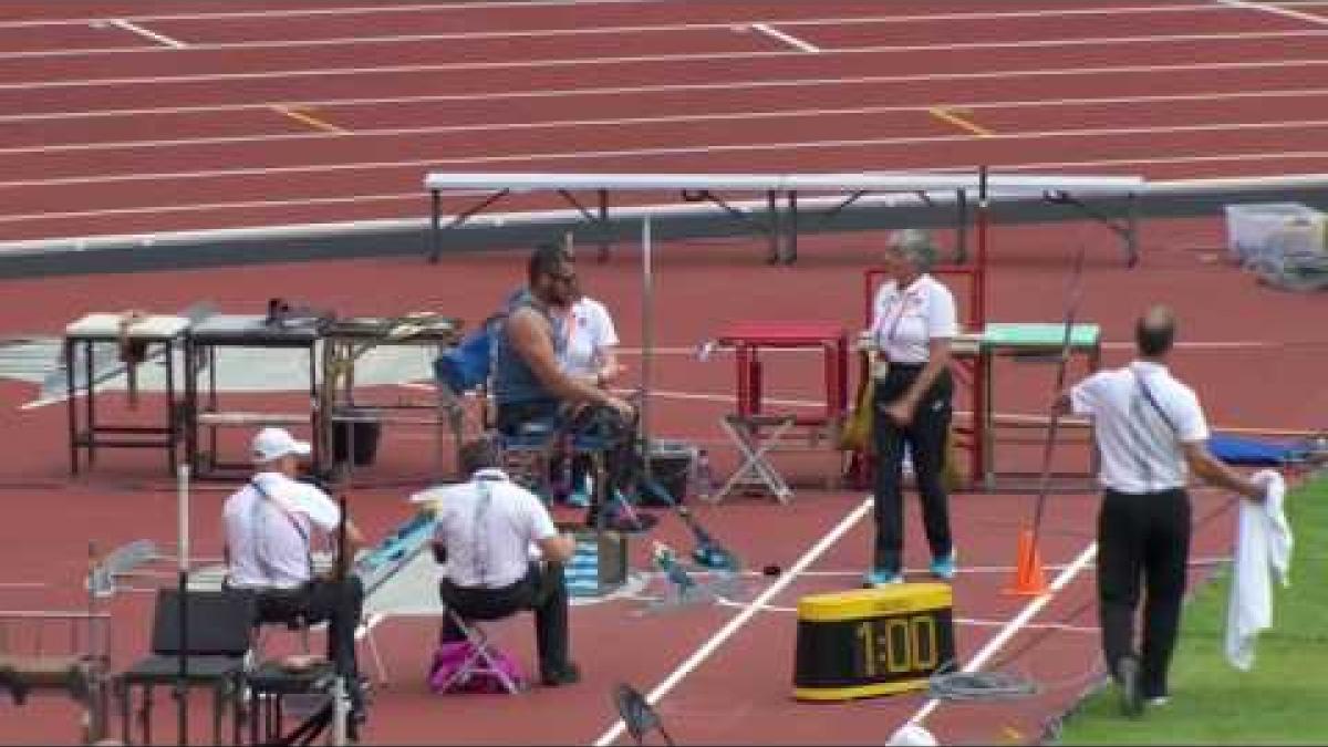 Gold Men’s Javelin F54 | Final | London 2017 World Para Athletics Championships