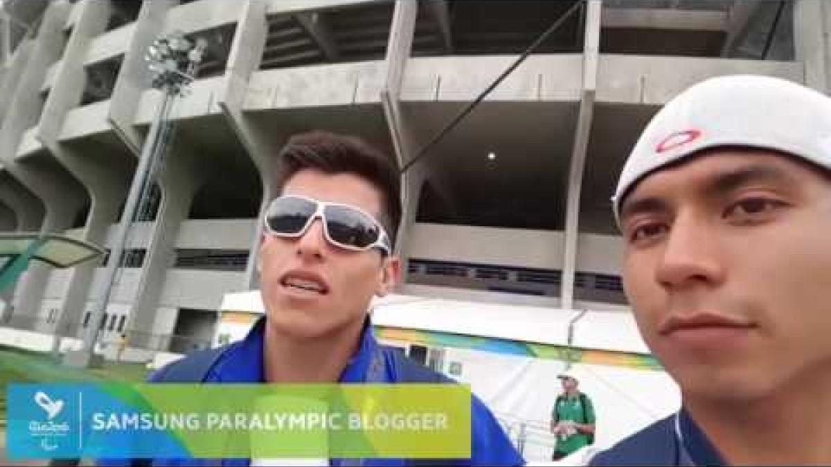 SAMSUNG Bloggers at training sessions | Rio 2016 Paralympic Games
