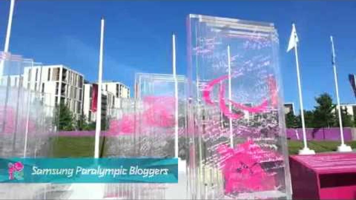 Philipe Horner - paralympic wall 2012, Paralympics 2012
