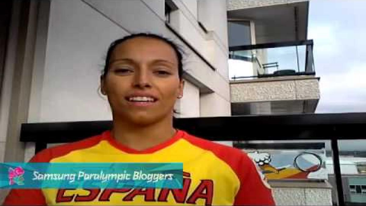 Teresa Perales - Today is going to be a great day, Paralympics 2012