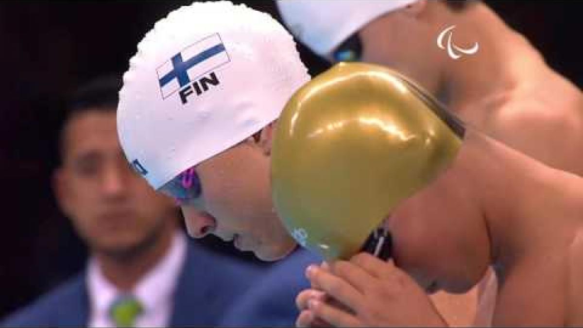 Swimming | Men's 100m Backstroke S13 final | Rio 2016 Paralympic Games