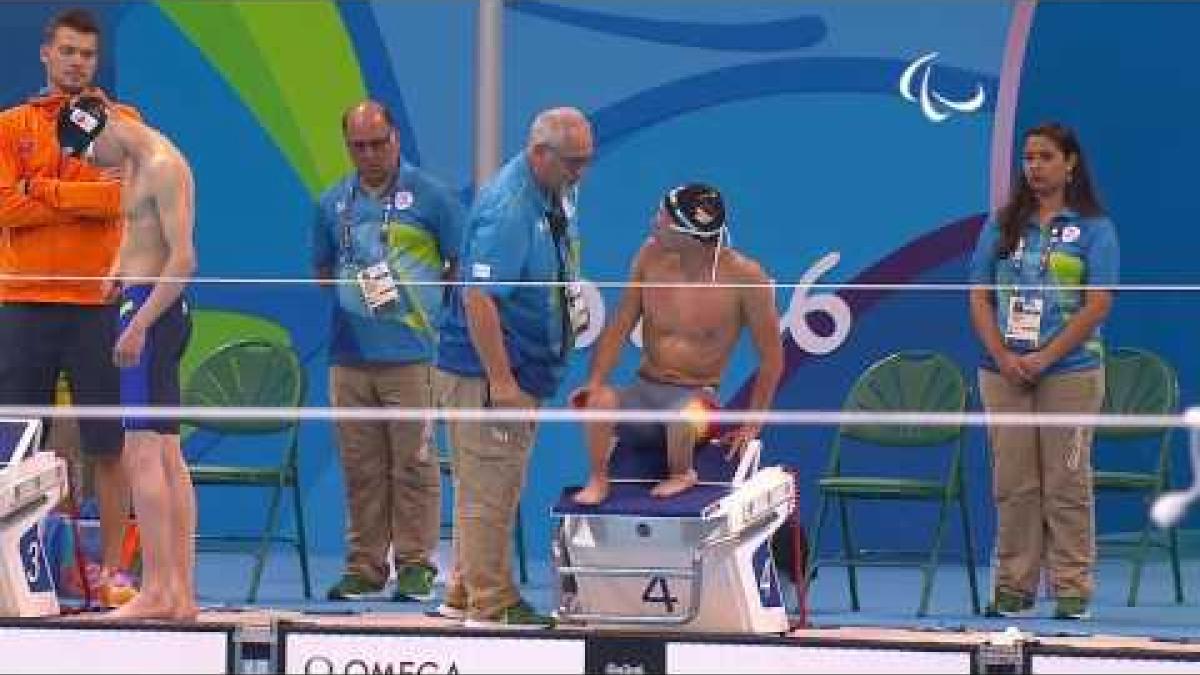Swimming | Men's 100m Breaststroke SB6 heat 1 | Rio 2016 Paralympic Games