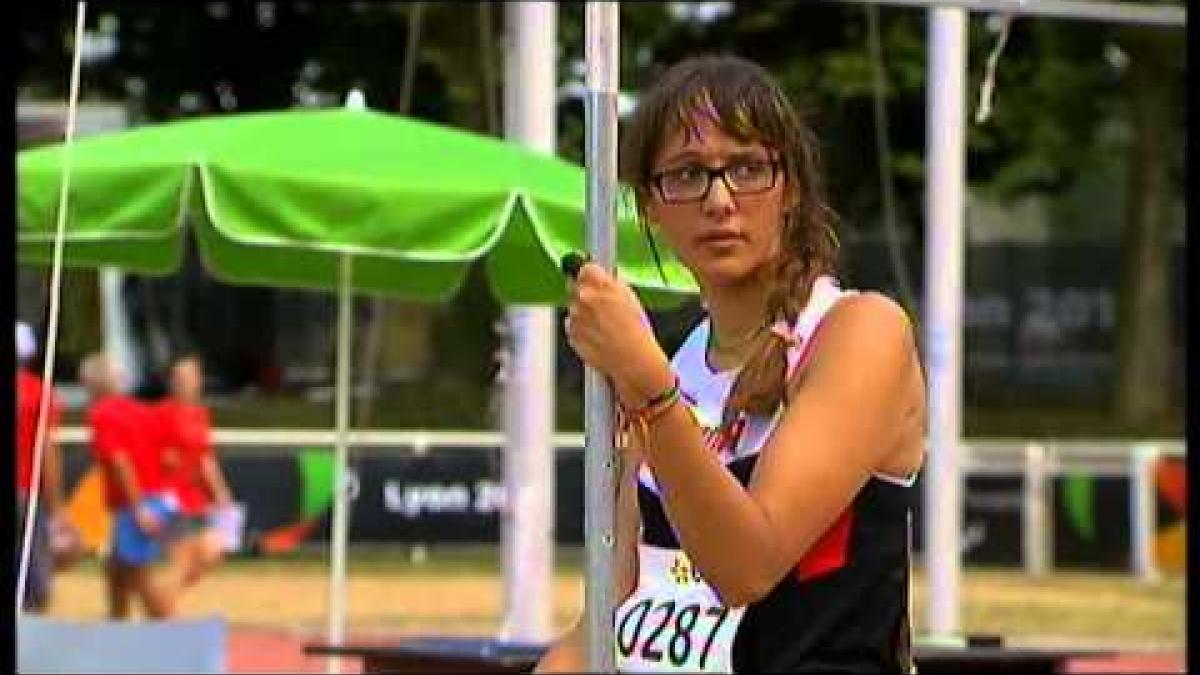 Athletics - Pamela Lejean - women's javelin throw F52/53 - 2013 IPC Athletics World C...
