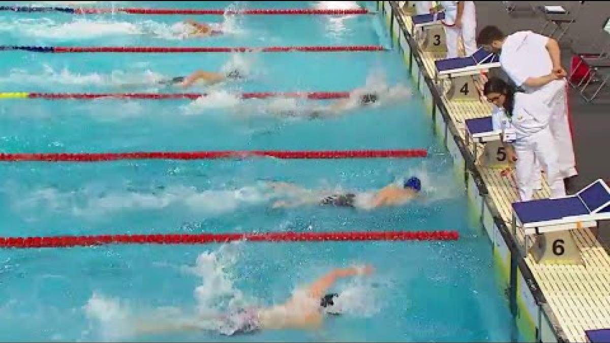 Men's 50m Freesyle S7 | Final | 2016 IPC Swimming European Open Championships Funchal