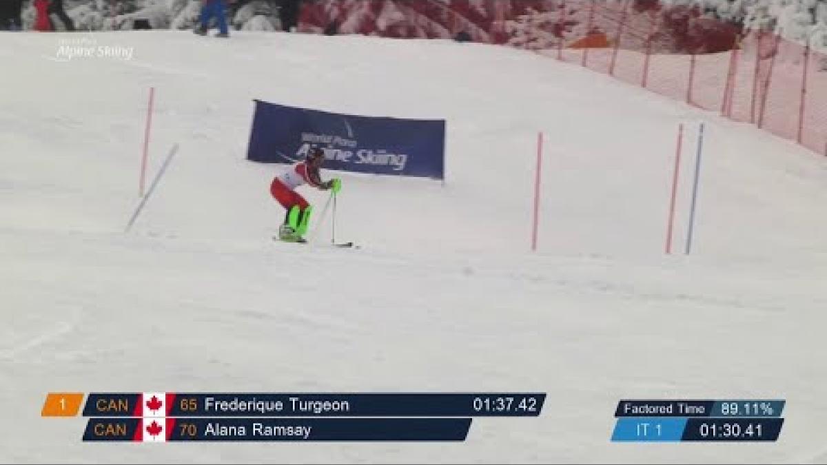 Alana Ramsay | Run 2 | Slalom Standing | 2019 WPAS Championships