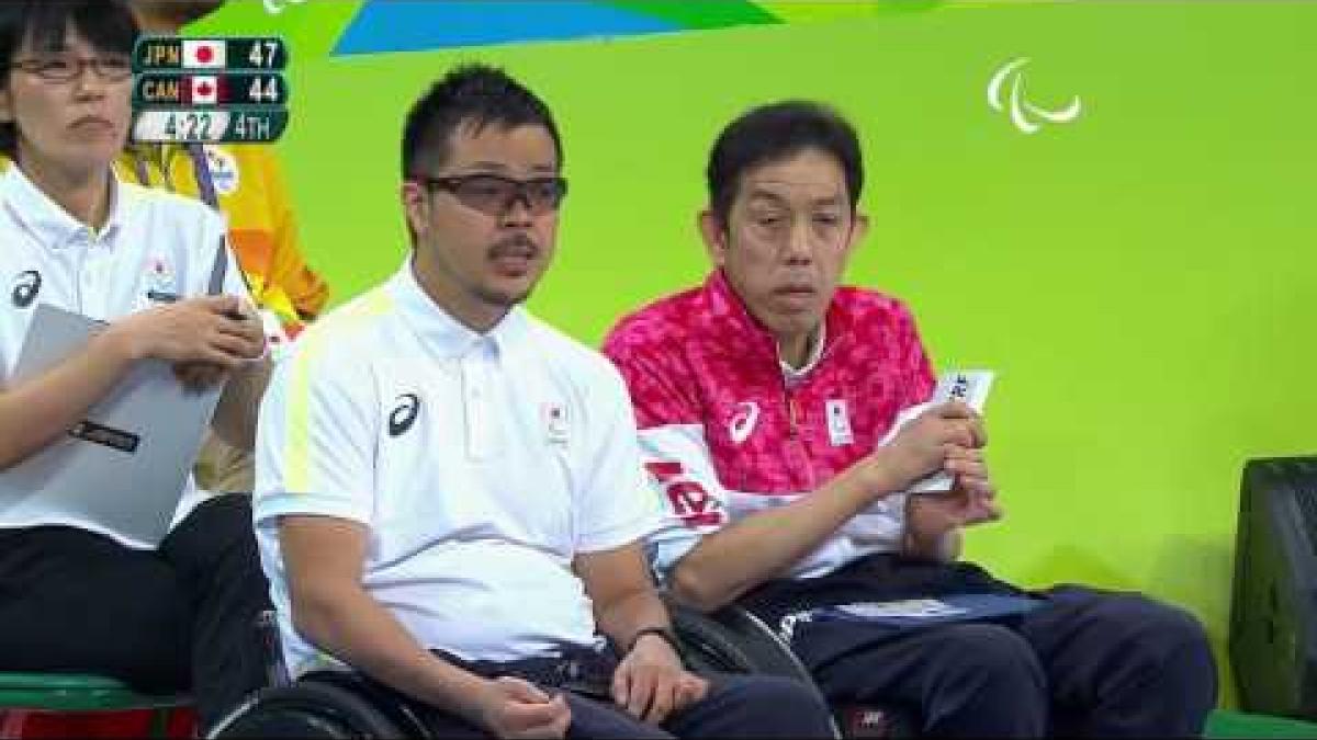 Wheelchair Rugby | JAP v CAN | Bronze medal match | Rio 2016 Paralympic Games