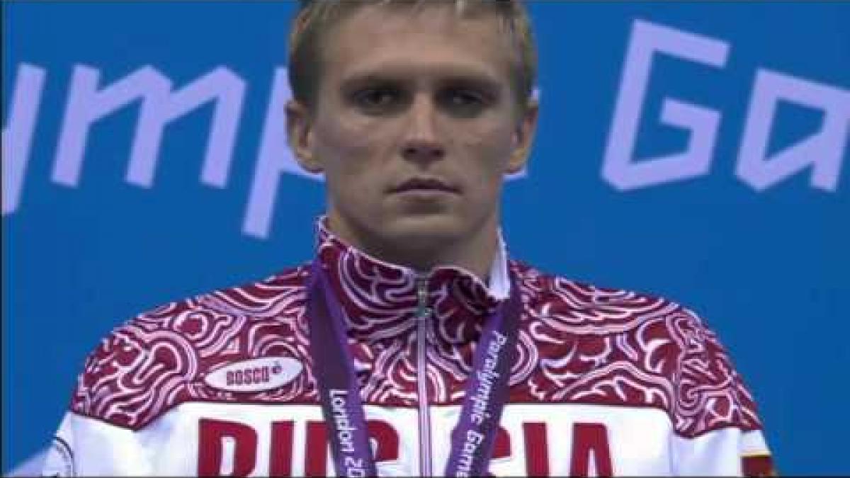 Swimming - Men's 100m Butterfly - S12 Victory Ceremony - London 2012 Paralympic Games