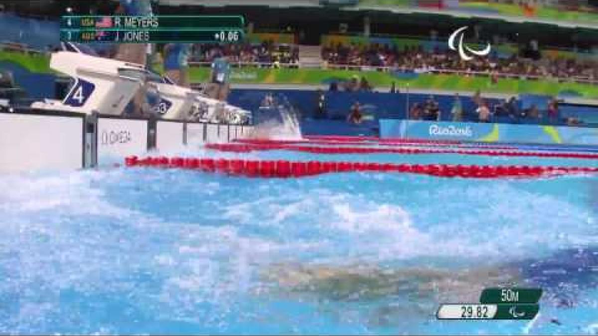 Swimming | Women's 100m freestyle S13 heat 1 | Rio Paralympic Games 2016