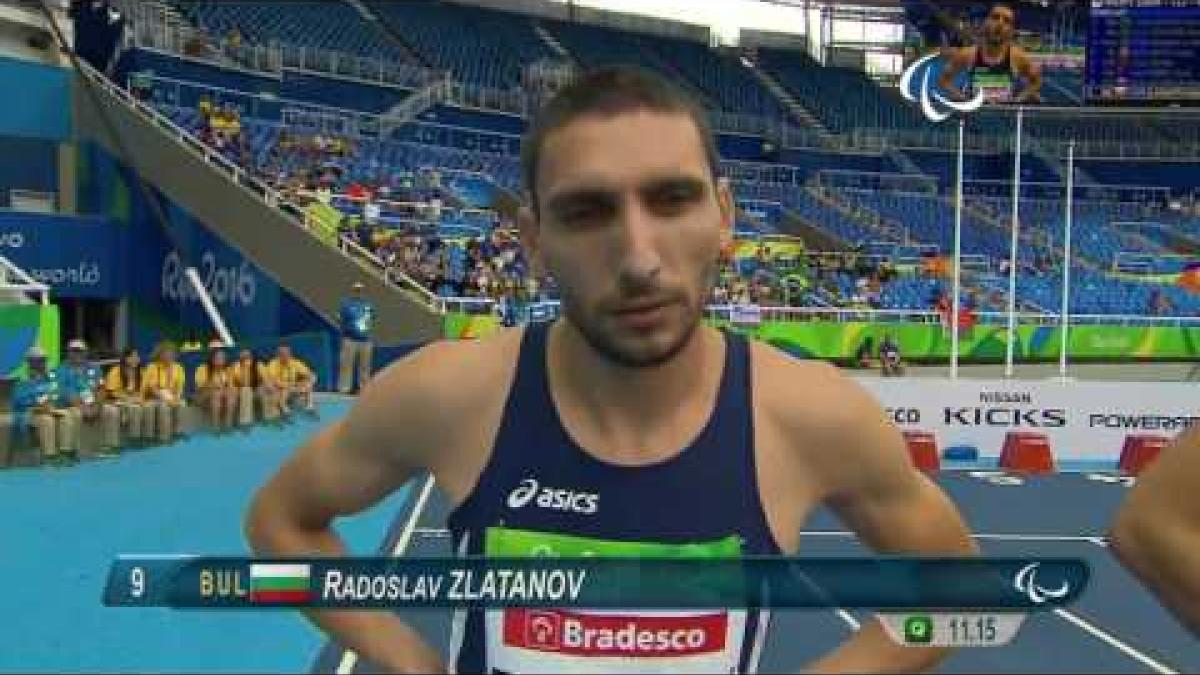 Athletics | Men's 100m - T13 Final  | Rio 2016 Paralympic Games